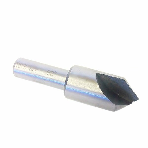 Hhip 1-1/4 in. Single Flute 82 Degree High Speed Steel Countersink 2001-1001